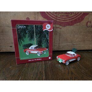 Carlton Cards Ornaments 1956 Chevrolet Corvette "Ride Into The Holidays" #117